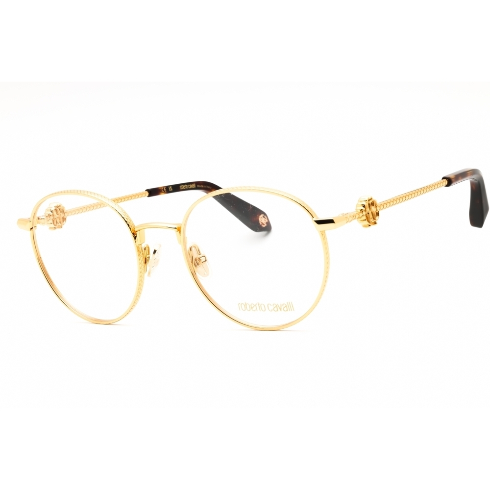 Roberto Cavalli VRC047 Eyeglasses Semi-Matt Lavender Metal Round